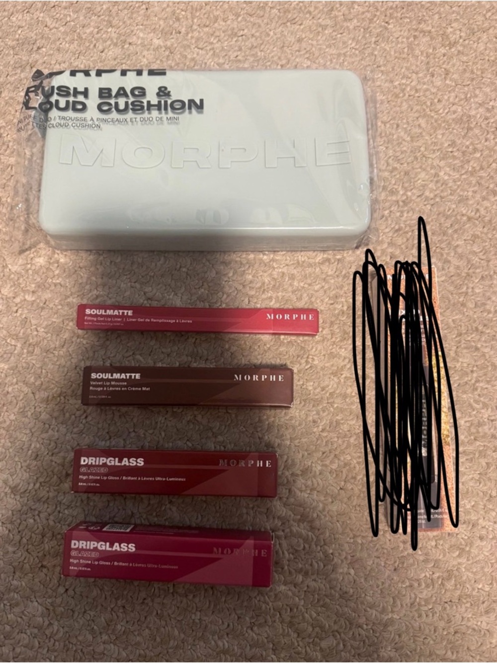 New Morphe Makeup & Makeup Bag Bundle
